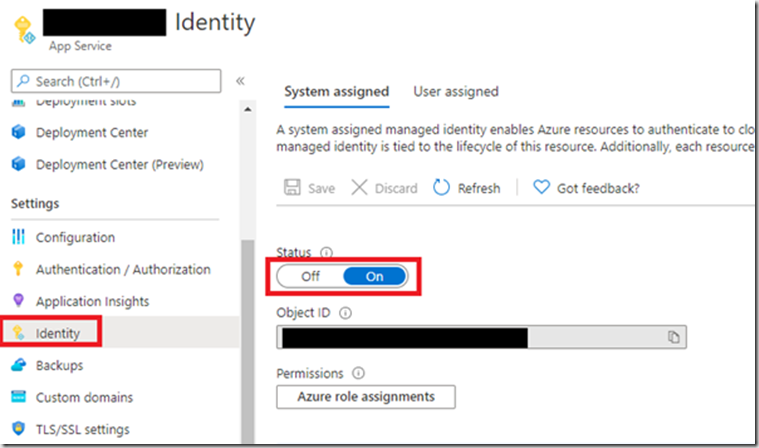 Azure App Service Returns Error - Error 403 - Forbidden The web